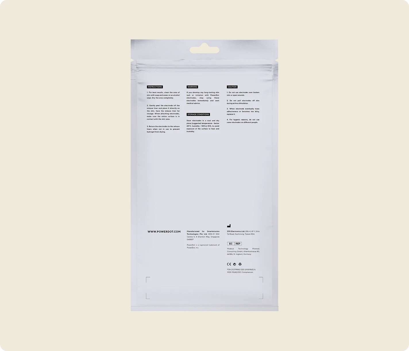 PowerDot 2.0 Butterfly Back Pad - Image 5
